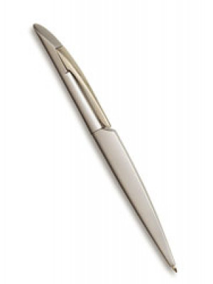 Bellisimo Sculptura Pens - Pearl Chrome/Silver Clip