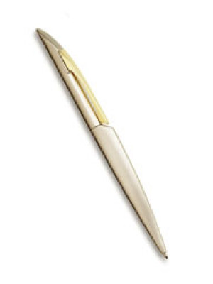 Bellisimo Sculptura Pens - Pearl Nickel/Gold Clip