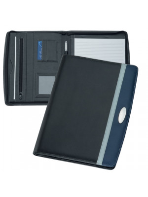 Two-Tone Compendium With Multi-Pockets