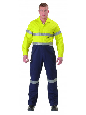 3M Taped Lightweight Coverall - 2 Tone Hi Vis
