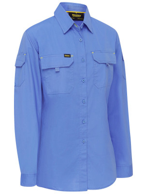 Womens X Airflow Ripstop Shirt - Blue