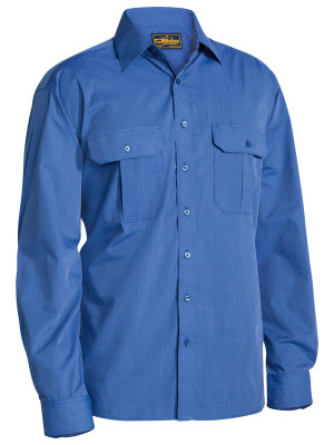 Metro Tradiotional Fit Shirt - Blue