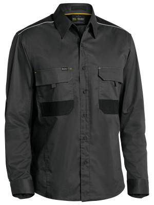 Flx & Move Mechanical Active Stretch Shirt - Charcoal