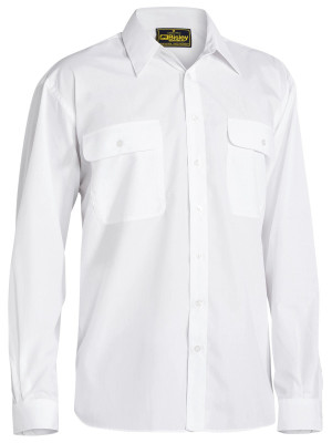 Permanent Press Traditional Fit Shirt - White