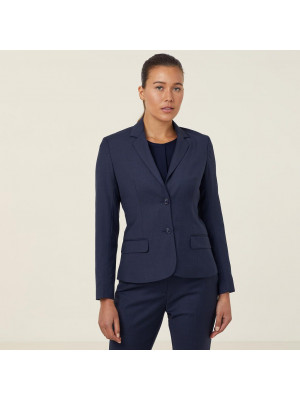  2 Button Mid Length Detail Jacket