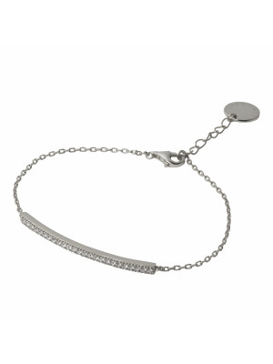 Bracelet Courbe Silver