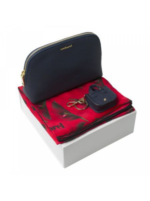 Set Victoire (key Ring, Silk Scarf & Cosmetic Bag)