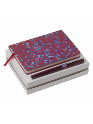 Set Cacharel Bordeaux (rollerball Pen & Note Pad A6)