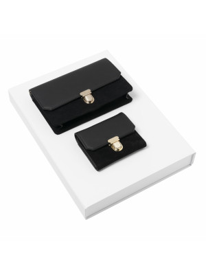 Set Montmartre Black (mini Wallet & Lady Bag)