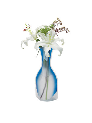 Pet Flower Vase Blue