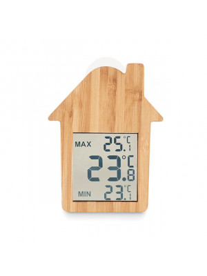House-shaped weather station