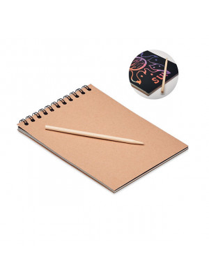 Scratching Notebook and Pen