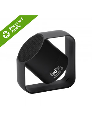 Kobra Wireless speaker - Recycled ABS & Aluminium - Black