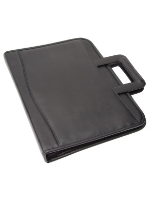 Pu Foolscap A4 Pad With Handle