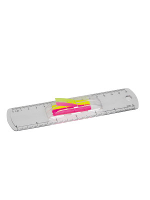 15Cm Ruler With Flags