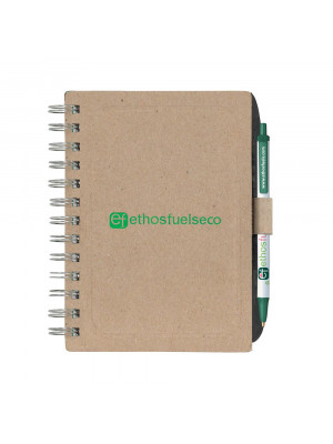BIC© Ecolutions© Chipboard Cover Notebook with BIC© Ecolutions© Clic Stic