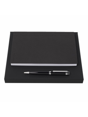Set Hugo Boss (Metal ballpoint Pen & Note Pad A5)
