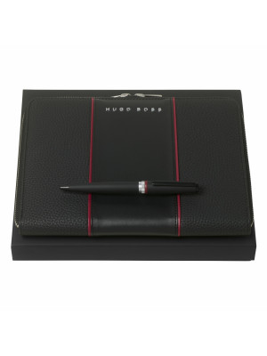 Set Gear Black (ballpoint Pen & Conference Folder A5)