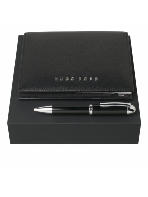 Set Hugo Boss Black (ballpoint Pen & Folder A6)