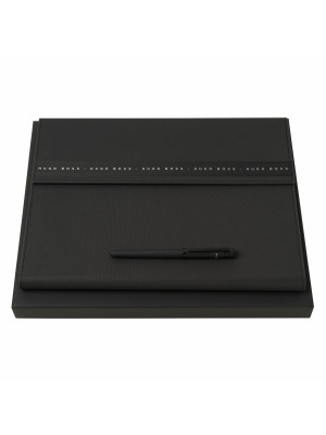 Set Ribbon Black (fountain Pen & Folder A4)