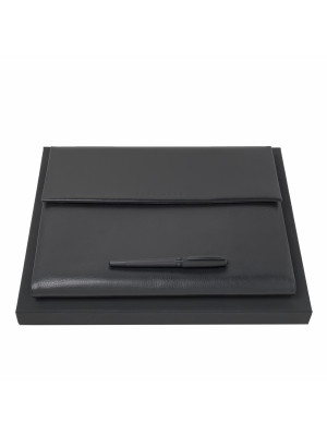 Set Hugo Boss Black (Classic rollerball Pen & Conference Folder A4)