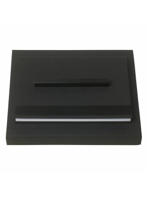 Set Edge Black (rollerball Pen & Note Pad A5)