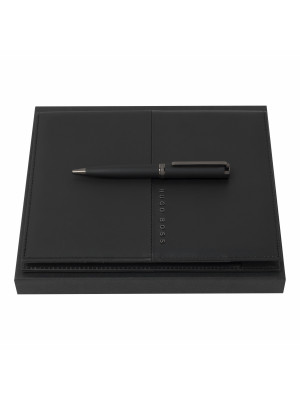 Set Hugo Boss Black (ballpoint Pen & Folder A5)