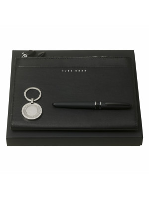 Set Hugo Boss (fountain Pen, Conference Folder A5 & Key Ring)