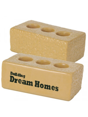 Anti Stress Brown House Brick