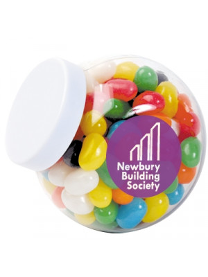 Assorted Colour Jelly Beans In Containers