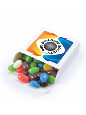 Assorted Colour Jelly Beans in 50 gram Box 