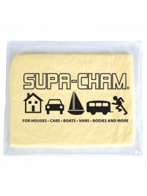 Supa Cham Chamois/Body Towel In Pvc Zipper Pouch