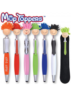 Mop Top Ballpoint Pen / Stylus 