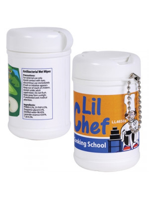 Anti Bacterial Wet Wipes In Canister