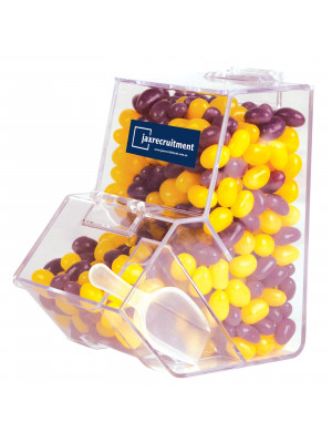 Corporate Colour Mini Jelly Beans in Dispenser