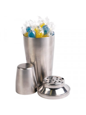 Corporate Colour Fiesta Fruits In Stainless Steel Cocktail Shaker