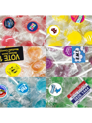 Corporate Colour Lollipops