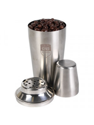Chocko Beanz In Stainless Steel Cocktail Shaker