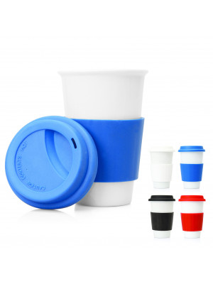 Slim Ceramic Eco Travel Mug 300mL