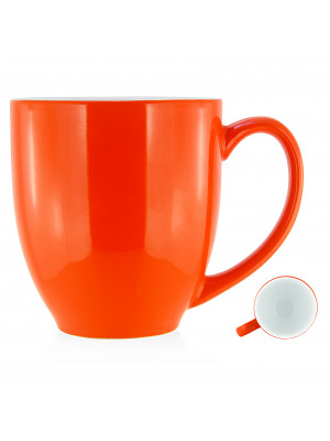 Deauville Orange Ceramic Mug- 440ml