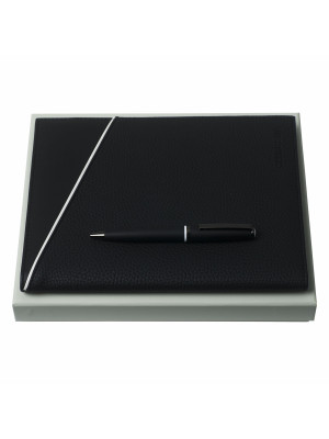 Set Spring Black (ballpoint Pen & Folder A5)