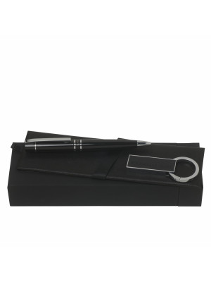 Set Cerruti 1881 Black (Metal ballpoint Pen & Usb Stick)