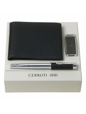 Set Cerruti 1881 (rollerball Pen, Wallet & Usb Stick)