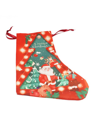 Santa Sock Gift Tote