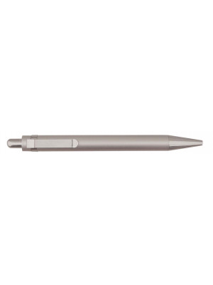 Radio Silver Plastic Pen