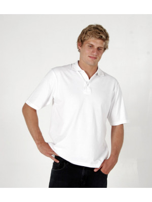 Mens 100% Cotton Jersey Polo Shirt
