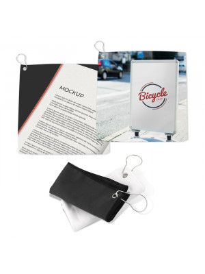 Full Size Sublimation Square Golf Towel