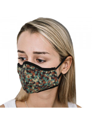 2-Ply Cotton Camouflage Reusable Face Mask