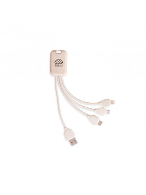 Wheat Straw Charging Cable - Square Shape