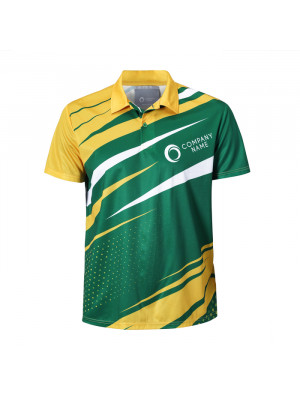 Unisex Adults 100%Polyester Sublimated Sports POLO